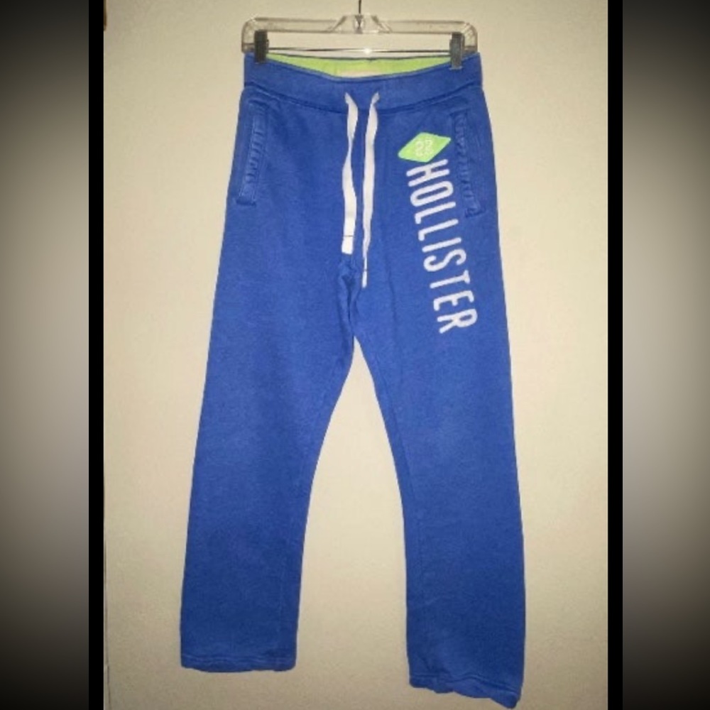 Hollister blue sweatpants